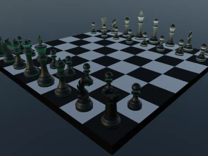 Chess Set 3D Print Model