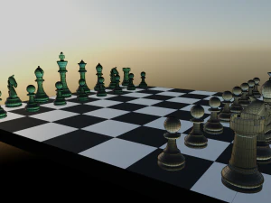 Chess Set 3D Print Model