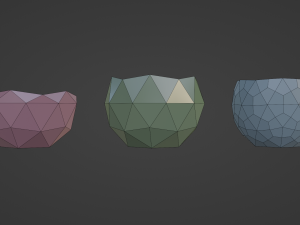 Flower Bowl Vase V2 3D 프린트 모델