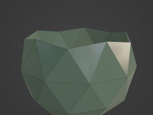 Flower Bowl Vase V2 3D 프린트 모델