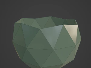 Flower Bowl Vase V2 3D Print Model