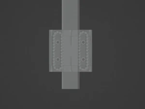 Square Linear Guideway Rail 3D Print Model