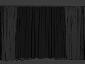 Curtains 3D Model