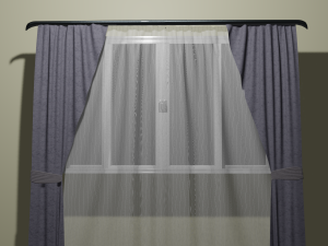 Curtains Modelo 3D