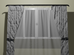 Curtains 3D 模型