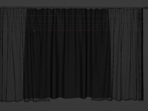 Curtains 3D 模型