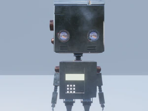 기계 인간 3D 모델