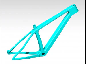 Telaio per mountain bike rigido Modello 3D