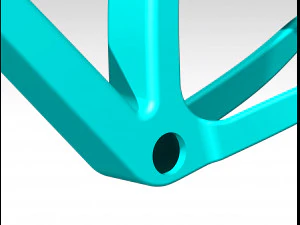 Mountainbike Frame Hardtail 3D Model
