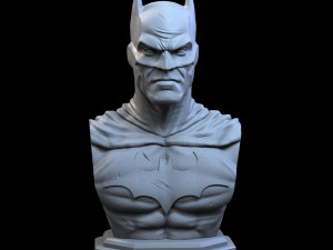 STL BATMAN BUST 3D PRINT 3D Print Model