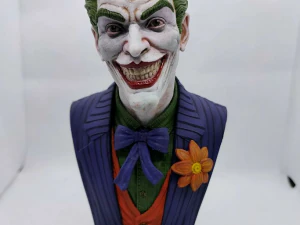 STL JOKER BUST 3D PRINT 3D Print Model