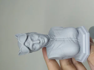 STL CATWOMAN BUST 3D PRINT 3D Print Model