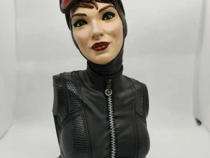 STL CATWOMAN BUST 3D PRINT 3D Print Model