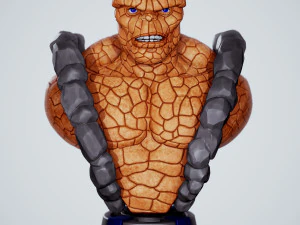 STL THING FANTASTIC FOUR BUST 3D PRINT 3D Print Model
