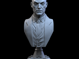 STL XAVIER X- MEN BUST 3D PRINT 3D Print Model
