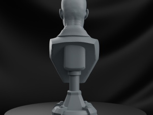 STL XAVIER X- MEN BUST 3D PRINT Modelo de Impressão 3D