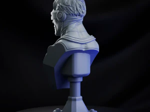 STL CYCLOPS X- MEN BUST 3D PRINT 3D Print Model