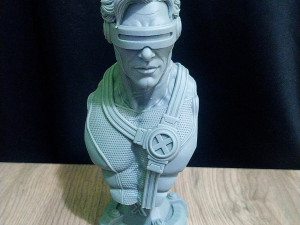 STL CYCLOPS X- MEN BUST 3D PRINT 3D प्रिंट मॉडल