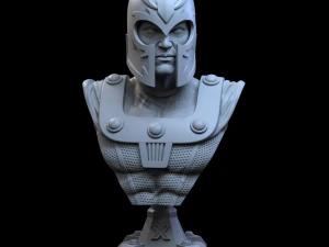 STL MAGNETO X-MEN BUSTO DE IMPRESS&Atilde;O 3D Modelo de Impressão 3D