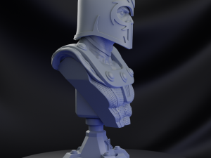 STL MAGNETO X- MEN BUST 3D PRINT 3Dプリントモデル