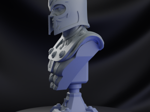 STL MAGNETO X- MEN BUST 3D PRINT 3Dプリントモデル