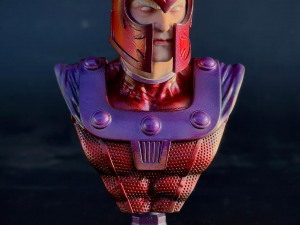 STL MAGNETO X- MEN BUST 3D PRINT 3Dプリントモデル