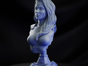 STL JEAN X- MEN BUST 3D PRINT 3D Print Model