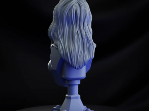 STL JEAN X- MEN BUST 3D PRINT Modello di stampa 3D