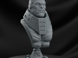 STL APOCALIPSE X-MEN BUSTO DE IMPRESS&Atilde;O 3D Modelo de Impressão 3D