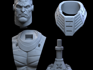 STL APOCALIPSE X- MEN BUST 3D PRINT 3Dプリントモデル