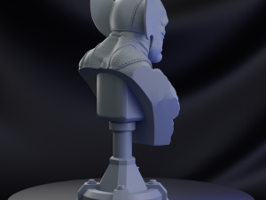 STL WOLVERINE X-MEN BUST 3D PRINT Model do druku 3D
