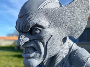 STL WOLVERINE X-MEN BUST 3D PRINT Model do druku 3D