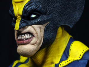 STL WOLVERINE X-MEN BUST 3D PRINT Model do druku 3D