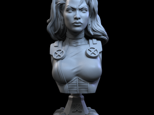 STL STORM X-MEN BUST 3D PRINT 3D Print Model