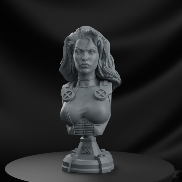 Woman Bust | 3D Print Model