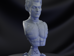 STL NIGHTCRAWLER X-MEN BUST 3D PRINT 3D Print Model
