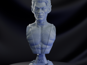 STL NIGHTCRAWLER X-MEN BUST 3D PRINT 3D Print Model