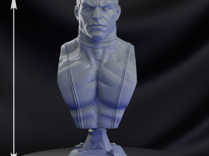 STL COLOSSUS X-MEN BUST 3D PRINT 3D Принт Модель