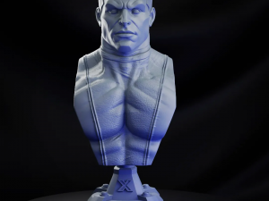 STL COLOSSUS X-MEN BUST 3D PRINT 3D Принт Модель
