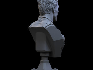 STL CABLE X-MEN BUST 3D PRINT 3D Print Model