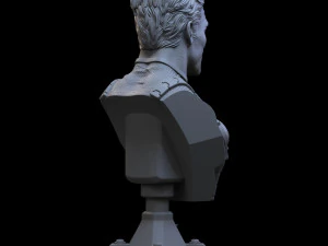 STL CABLE X-MEN BUST 3D PRINT 3D Print Model