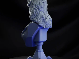 STL ROGUE X-MEN BUST 3D PRINT 3D Print Model
