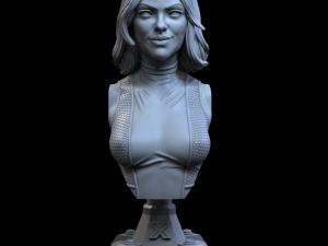 STL MYSTIQUE X- MEN BUST 3D PRINT 3D Print Model