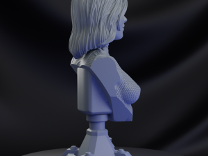 STL MYSTIQUE X- MEN BUST 3D PRINT 3D 프린트 모델