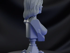 STL MYSTIQUE X- MEN BUST 3D PRINT 3D Print Model