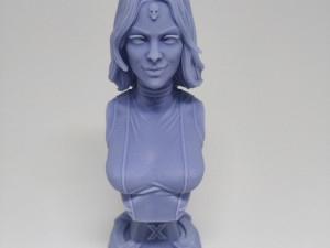 STL MYSTIQUE X- MEN BUST 3D PRINT 3D 프린트 모델