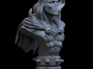 STL SPAWN BUST 3D PRINT 3D Print Model