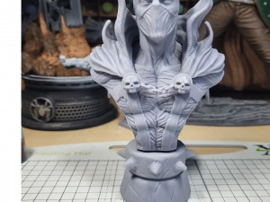 STL SPAWN BUST 3D PRINT 3D Print Model