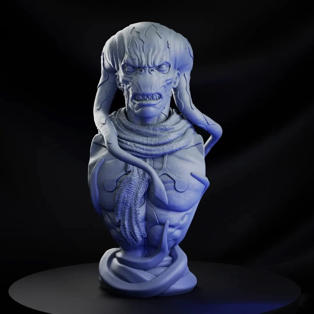 STL GORR COMICS BUST 3D PRINT 3D Print Model .c4d .max .obj .3ds .fbx .stl .blend