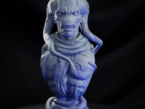 STL GORR COMICS BUST 3D PRINT 3D Baskı Modeli